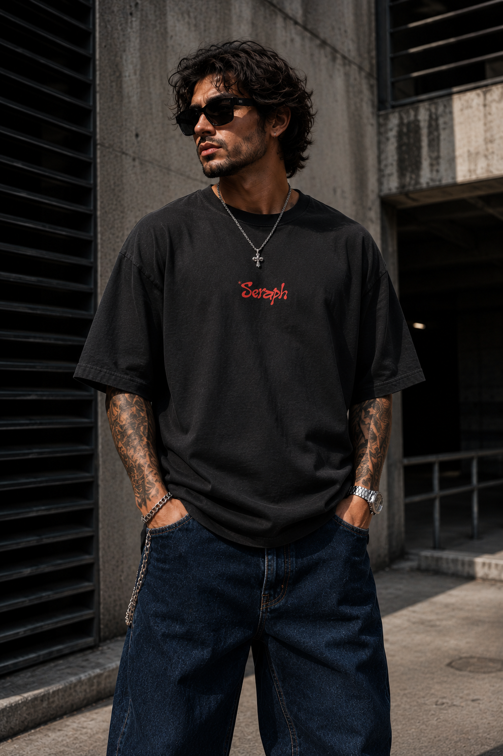 SERAPH Oversized Tee 04